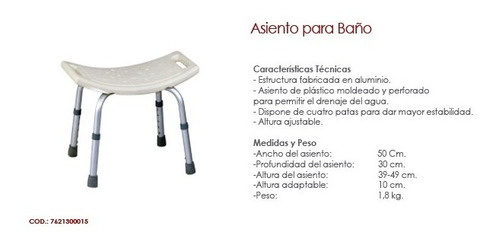 Asiento Para Baño