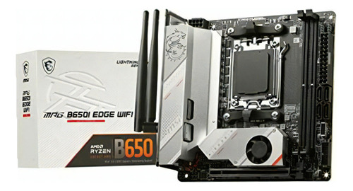 Msi Mpg B650i Edge Placa Base Wifi Para Juegos Amd Am5