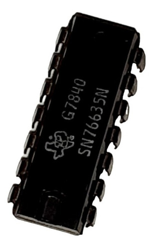 Sn76635n Nte744 Integrated Circuit Rf/if Amp - Pack 2