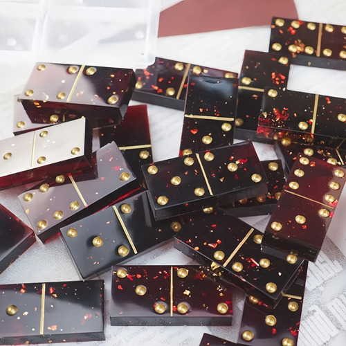 Set De Moldes De Silicona Domino