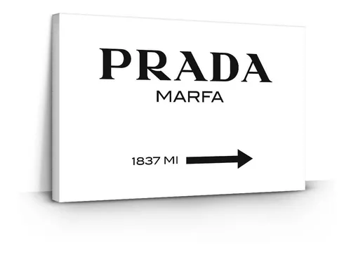 Quadro Prada Marfa Gossip Girl 100x150 Moderno Sala Luxo