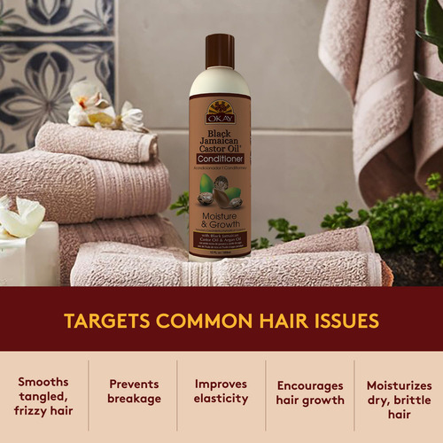 Acondicionador De Aceite De Ricino Jamaicano Negro | Cabello