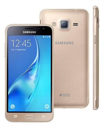 Samsung Galaxy J3 (2016) Dual SIM 8 GB dourado 1.5 GB RAM - Bom (Recondicionado)