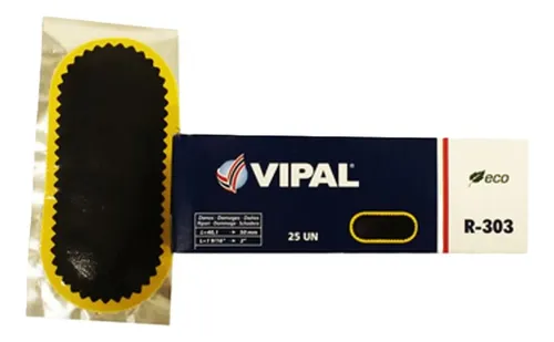 Parches Para Camara Moto Auto Ovalados 150x70mm R-303 Vipal