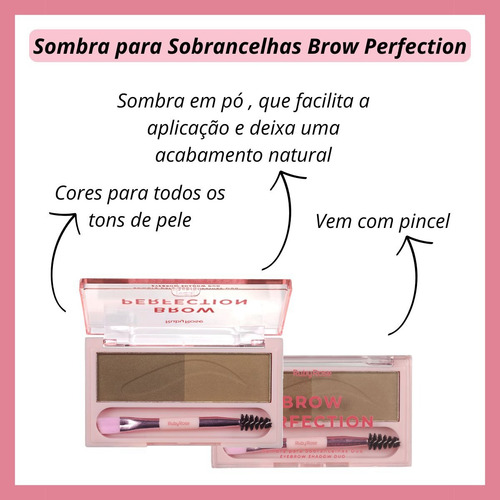 Sombra Para Sobrancelha Brow Perfection Ruby Rose