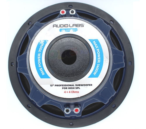 Subwoofer De 12 Spl Open Show 800watts Audio Labs Adl-sw12dv