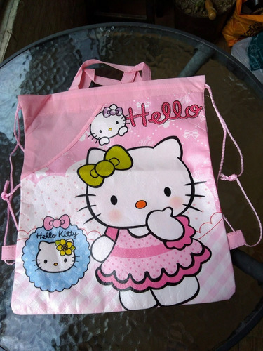 Bolsos Tula De Niña: Hello Kitty, Princesas Y Winnie Pooh