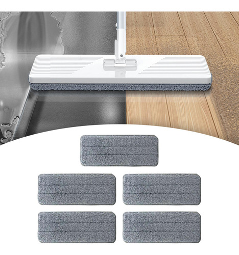 Almohadillas De Microfibra Para Fregona De Conexión