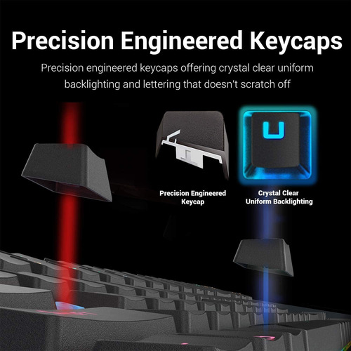 Teclado Mecanico Redragon Kumara K552 (rgb Personalizados)