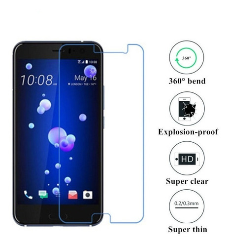 Mica Protector Plastica De Pantalla Flexible Para Htc U11 