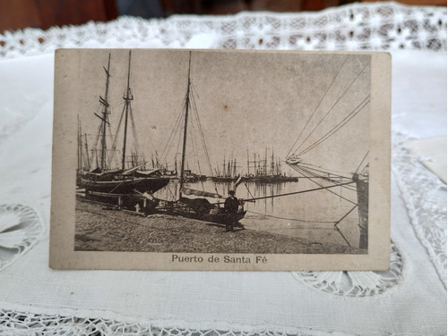Antigua Tarjeta Venta De Terrenos En Banfield 1900