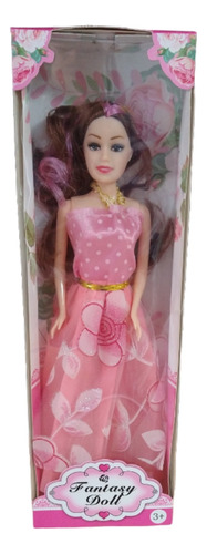 Muñeca Con Vestido Juguete 30cm Fantasy Doll