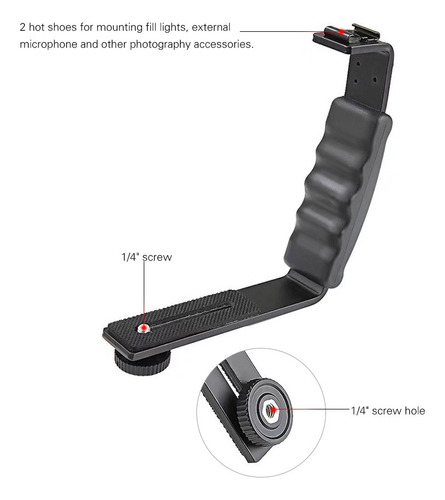 Soporte De Expansión Zhiyun Gimbal Video Smooth Microphone 4