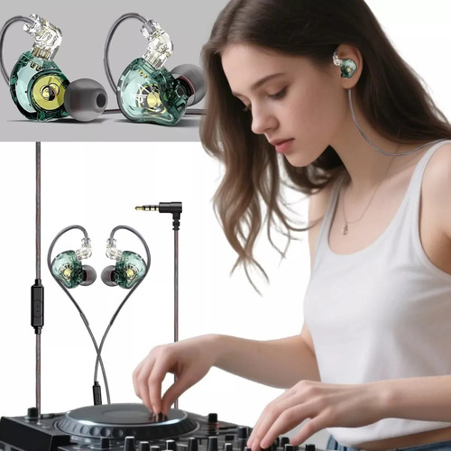 Auriculares Intraurales Hifi Con Cable Y Micrófono Trn Mt1,