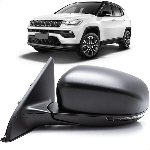 Retrovisor Jeep Compass 2021 A 2023 Rebatimento Eletrico