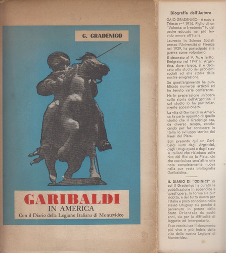 1969 Garibaldi In America X Gradenigo Diario Legion Italiana