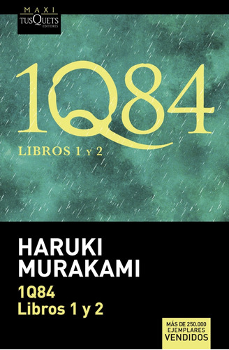 Libro 1q84. Libros 1 Y 2 De Murakami, Haruki