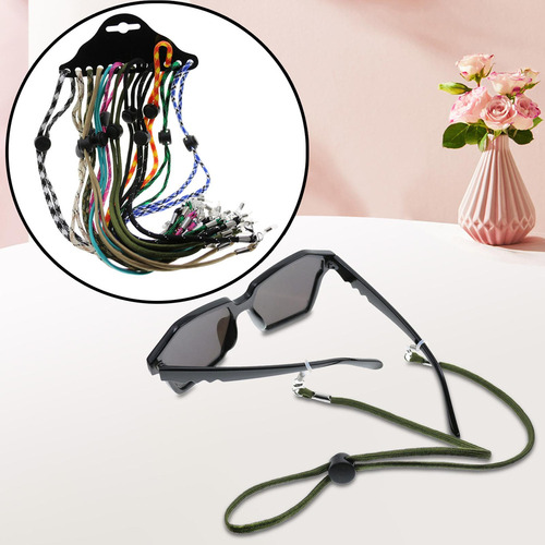 12 Correas Para Gafas Deportivas Cordón Para Gafas Cómodas