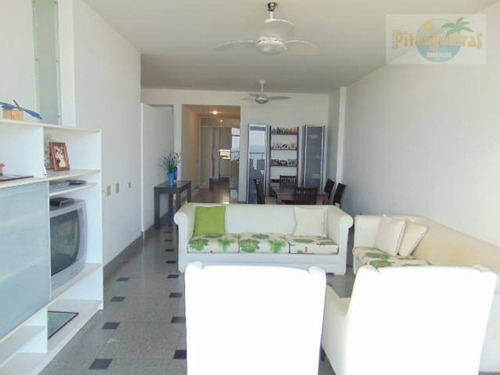 Imagem 6 de 30 de Praia De Pitangueiras - Frente Total Ao Mar - Próximo Ao Shopping Lo Plage - Garagem No Prédio. - Ap3262