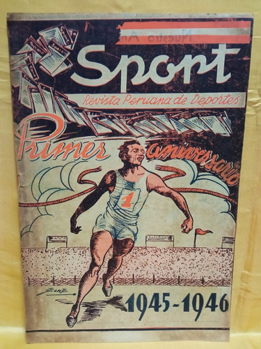 Peru Sport Post Segunda Guerra Mundial 1er Aniversario 1946