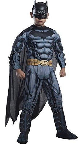 Disfraz Talla Small (4-6) Para Niño De Batman Halloween