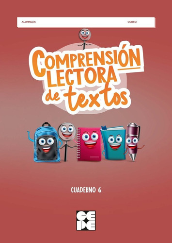 Libro Comprension Lectora De Textos 6 - Aa.vv.