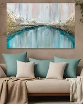 Comprar Cuadros  Abstractos Decorativos Pintados A Mano Texturados 
