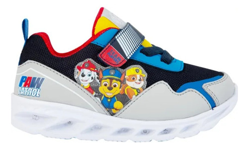 Tenis Para Bebé Con Luces Paw Patrol Acabado Napa
