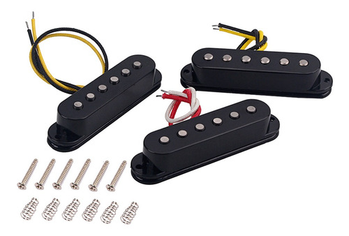 1 Juego / 3 Piezas Alnico 5 Alnico V Single Coil Pickup Sss