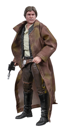 Figura De Acción Han Solo Endor, Con Accesorio, Star Wars