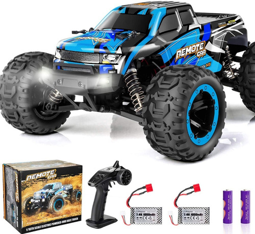 Carro A Control Remoto Escala 1:16 Monster Truck 4x4 2.4 Ghz