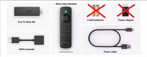Amazon Fire Tv Stick 8gb Negro Control De Voz Full Hd Negro De Voz