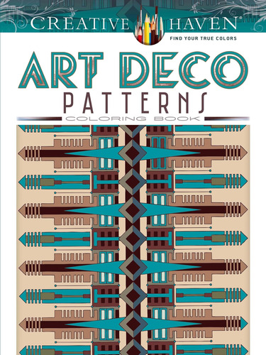 Libro: Creative Haven Art Deco Patterns Coloring Book (adult