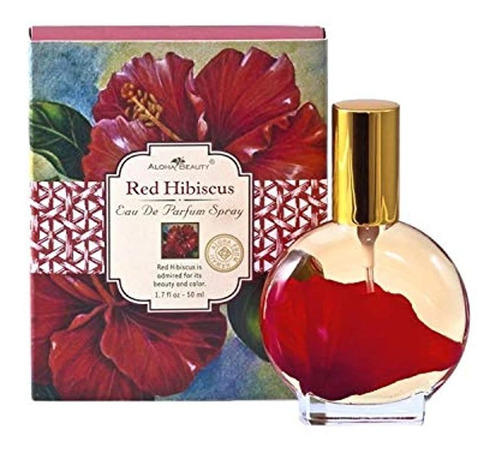 Aloha Belleza Hawaiian Rojo Hibiscus Eau De Parfum Spray 1.7