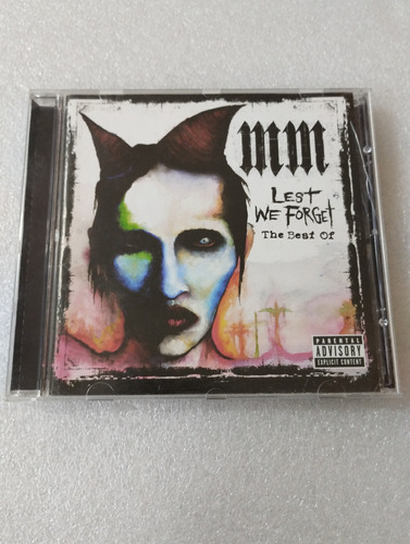 Cd Marilyn Manson The Best Lest Wey Forget Original 