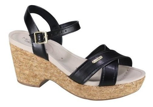 Sandália Feminina Ultraconforto Modare Preta 7137.103