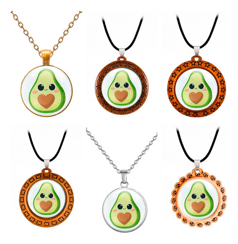 Collar Aguacate Love Unisex + Estuche