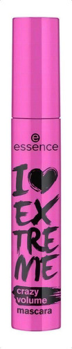 Máscara De Pestañas Essence I Love Extreme Crazy Volume 12ml 12g Color Negro 1 Unidad