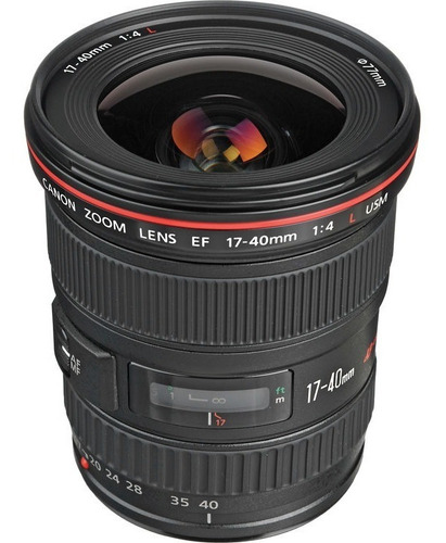 Lente Canon Ef 17-40mm F/4l Usm Garantia Sem Juros