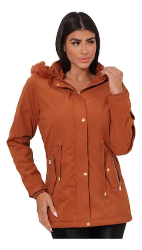 Parka feminina hotsell mercado livre