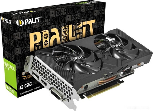 Geforce Gtx Nvidia 1660ti Dual 6gb 4k Gamer Diseño Render (Usado)