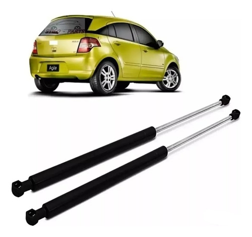 Kit X2 Amortiguador Porton Baul Chevrolet Agile 08 Al 17 Ful