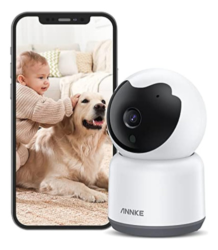 Annke Wifi Pan Tilt Smart Security Camera, 1080p Baby/pet Mo
