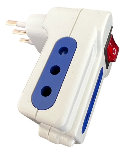 Adaptador De Enchufe Triple Tomacorriente Con Interruptor