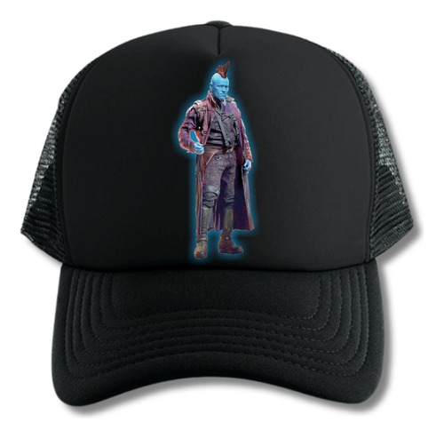 Gorra Trucker Yondu Udonta Guardianes Galax Serie Geek Black