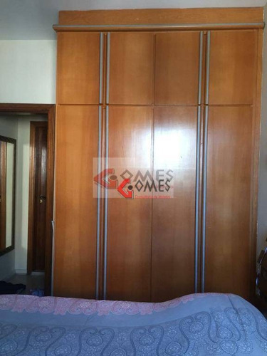Apartamento Com 3 Dormitórios À Venda, 136 M² Por R$ 700.000,00 - Baeta Neves - São Bernardo Do Campo/sp - Ap3136