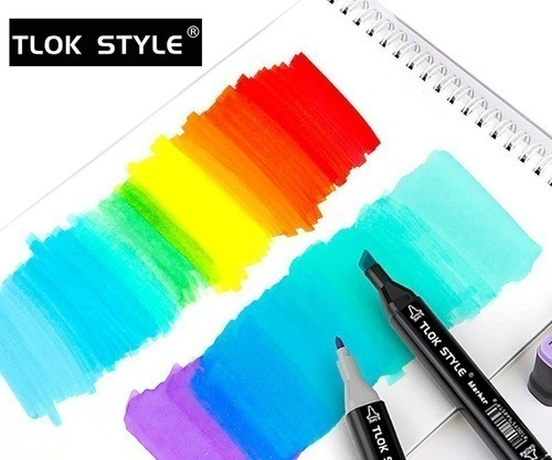 Imagen 2 de 7 de 168 Colore Marcadores Doble Punta Plumones Punta Pincel