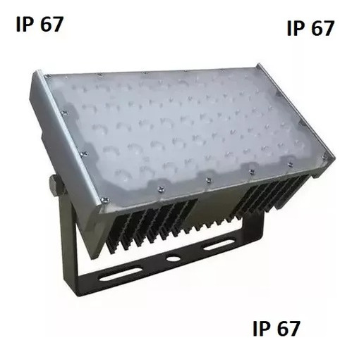 Kit 7 Refletor Holofote Led 50w Modular Ip67 Bivolt