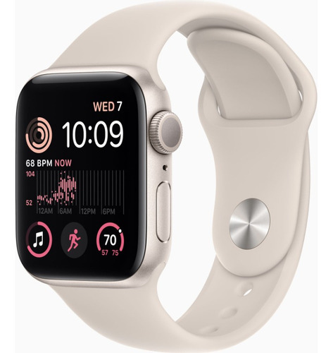Reloj Apple Watch Se 2ª Gen Gps De 40mm 2022 Starlight Band