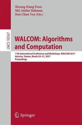 Walcom: Algorithms And Computation - Sheung-hung Poon (pa...